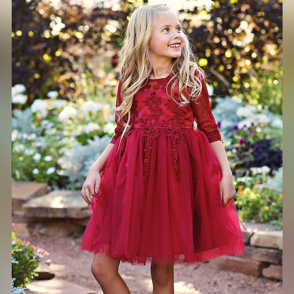 ❤️Size 5 Just Couture stunning red dress!